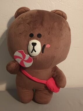 Line Friends Brown Bear In Sweetieland Large Plush